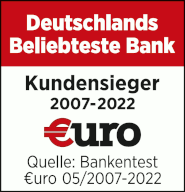 €uro: Deutschlands beliebteste Bank